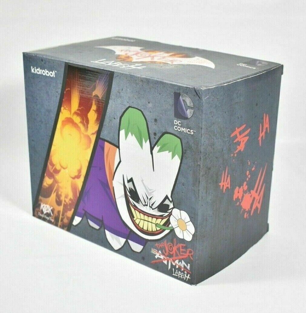 Kidrobot Kozik 7 Inch Vinyl Toy The Joker Labbit Dc Comics