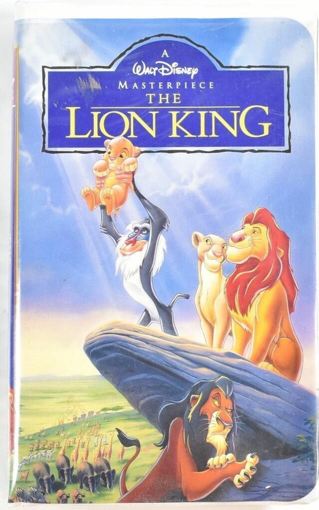 Lion King Walt Disney VHS Tape Movie Used
