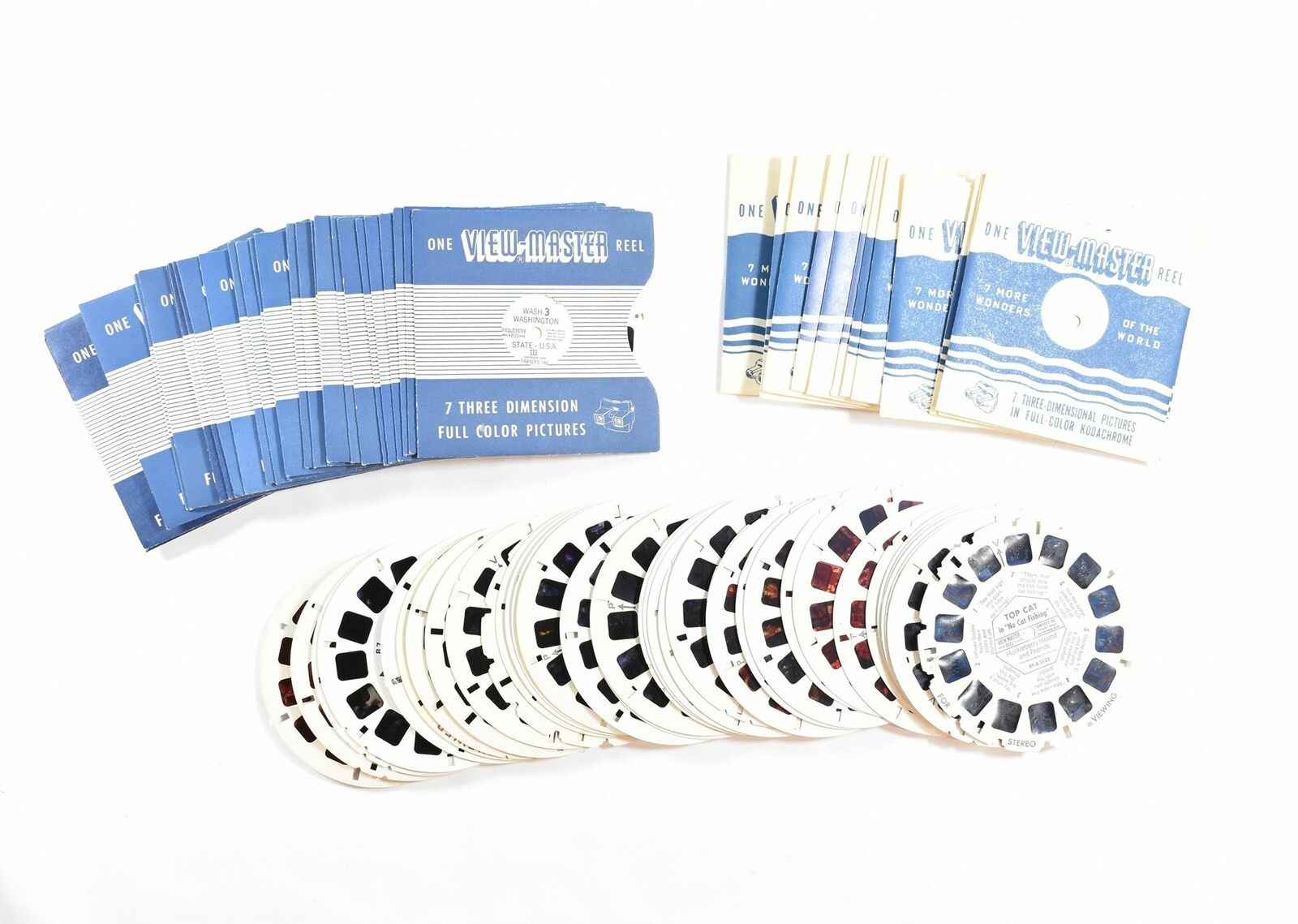 View Master Reel And Viewer Toy Used Large lot 1998 Vintage