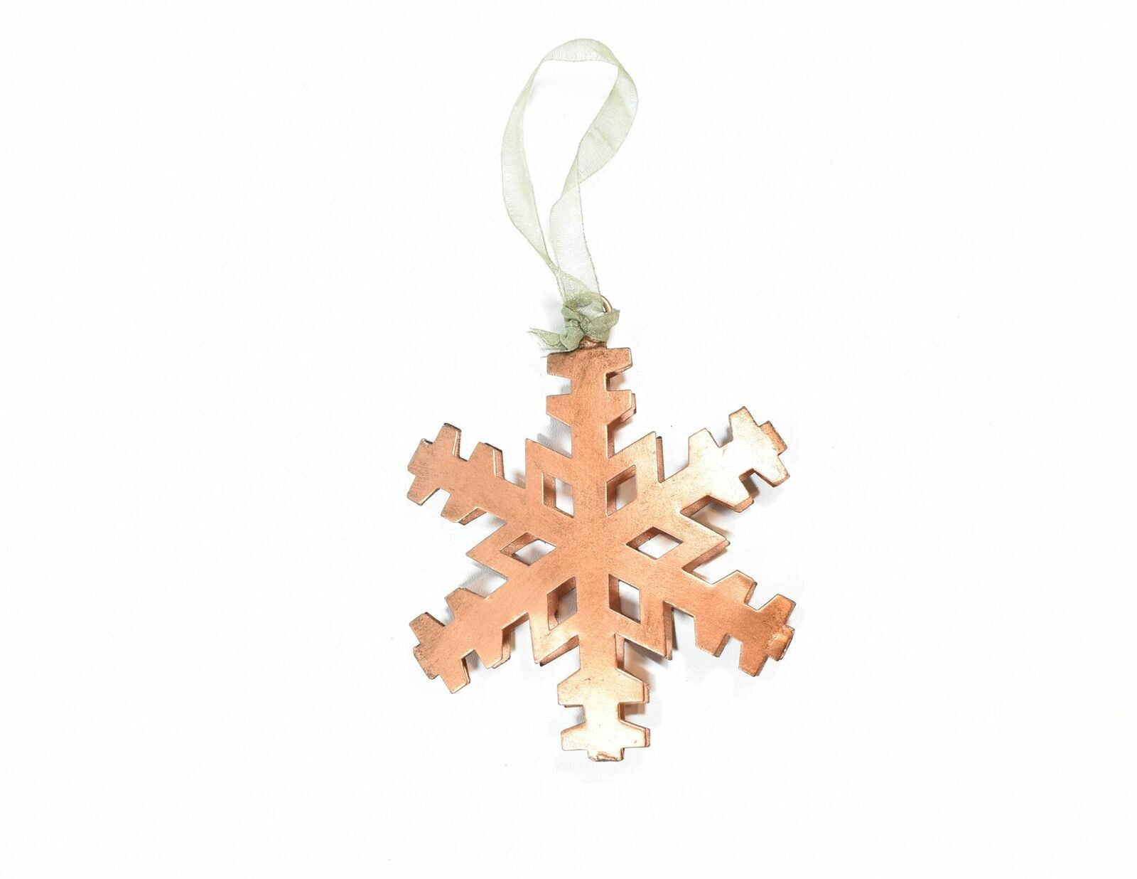 Christmas Ornament Snow Flake Used Hanging Tree Decor
