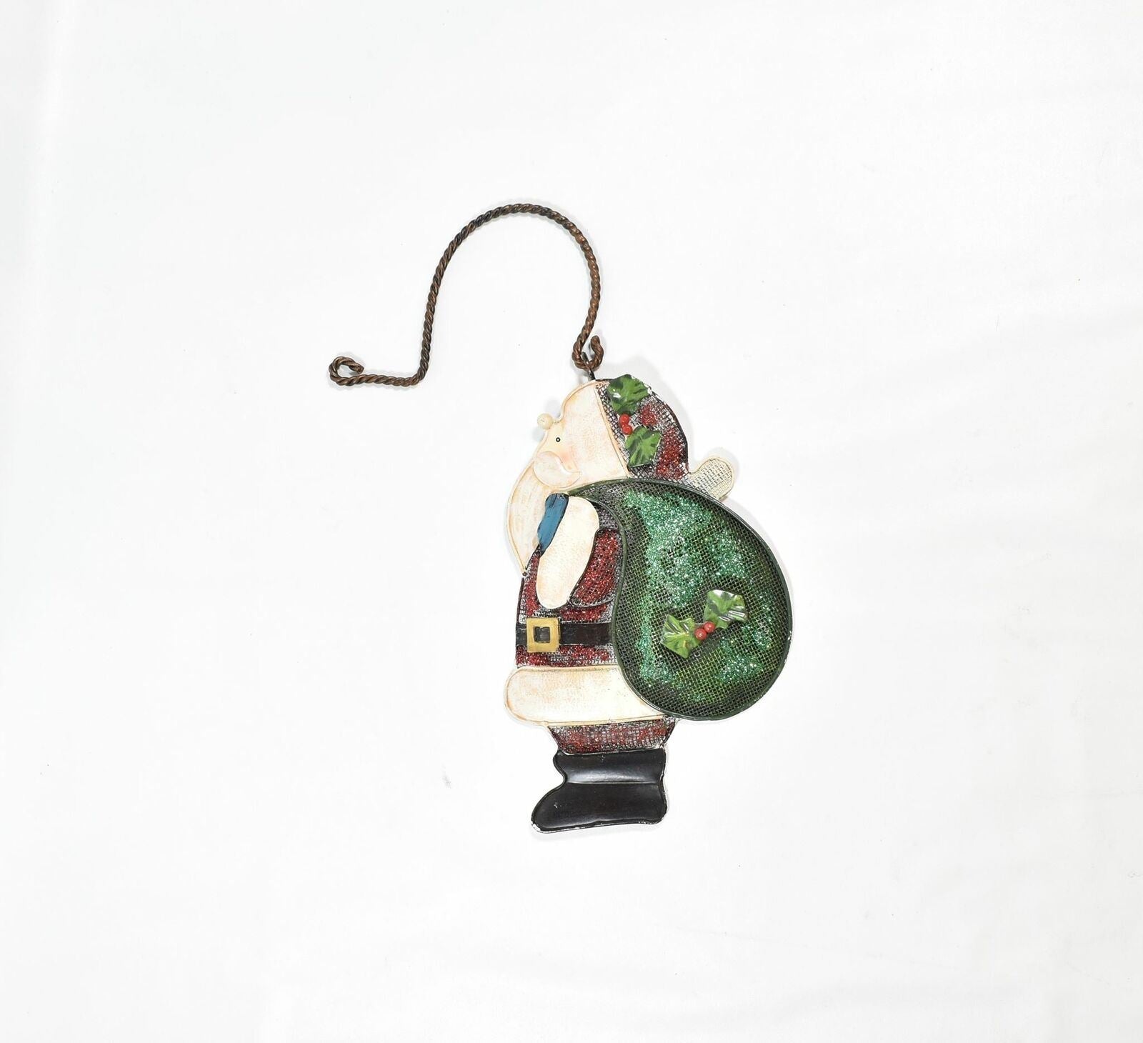 Christmas Door Hanger Santa Clause Used