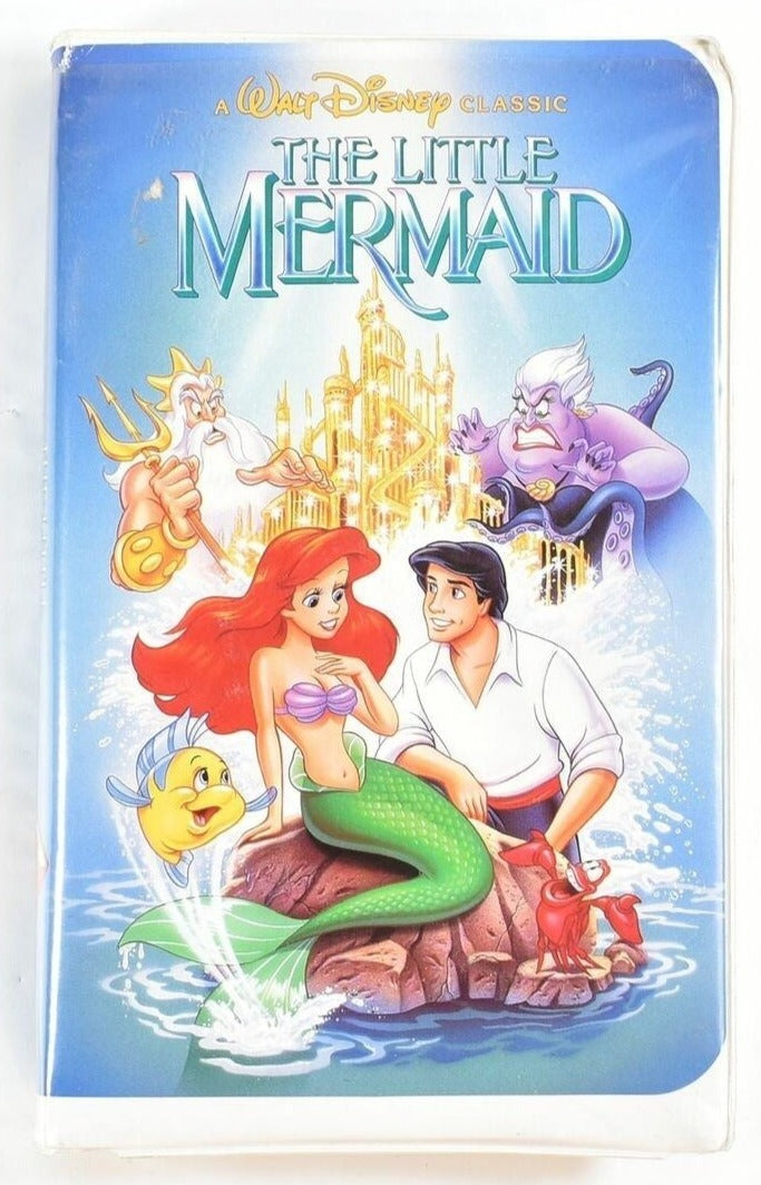 The little Mermaid VHS Tape used Movie