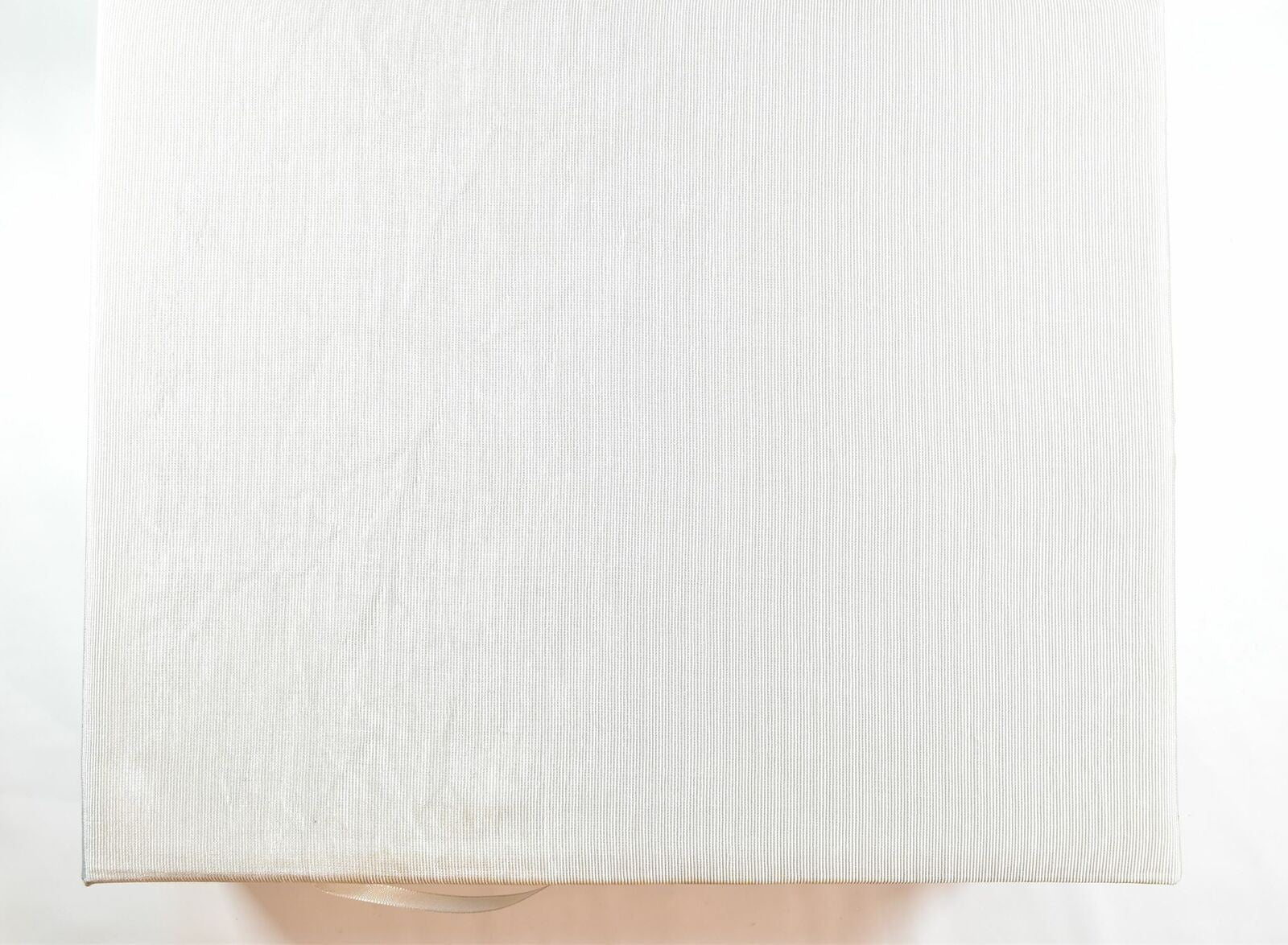 Empty Wedding Box Candle Holder White Safe Box used