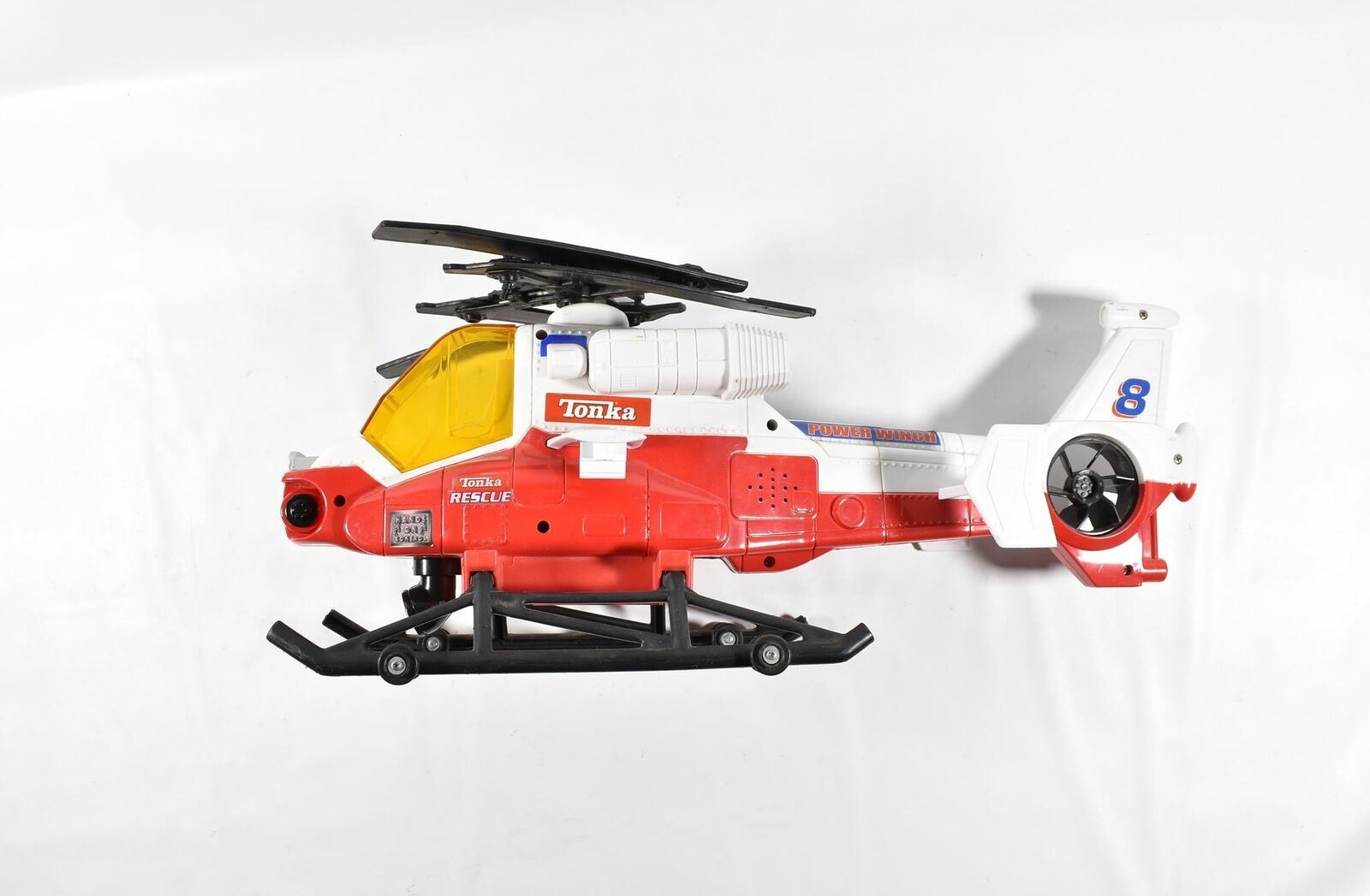 Tonka Recue Helicopter Used 2007 hasbro 19 Inch Long