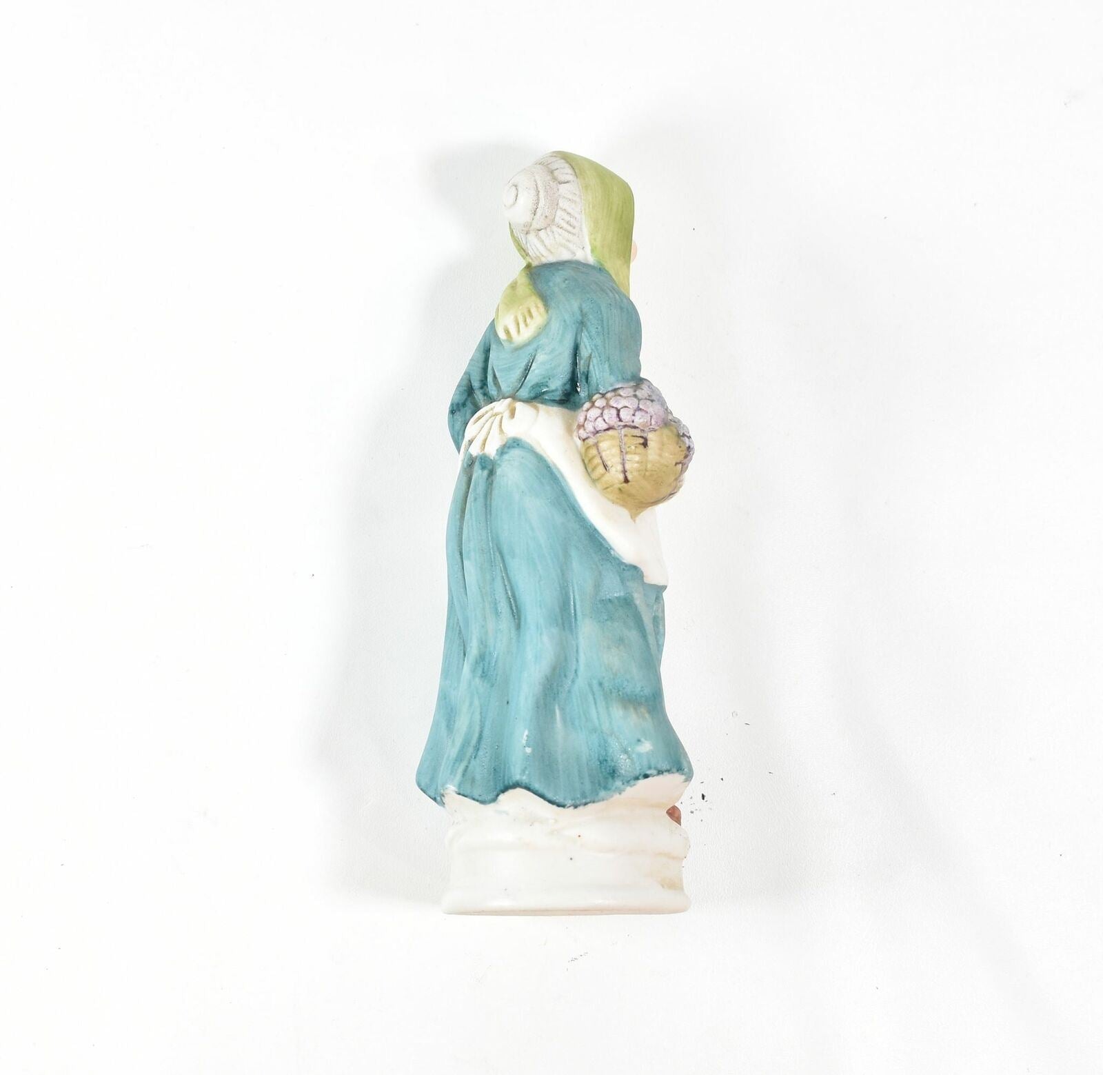 Ceramic Figure Grandma Old Lady 7 inch Figure Used Vintage 1970