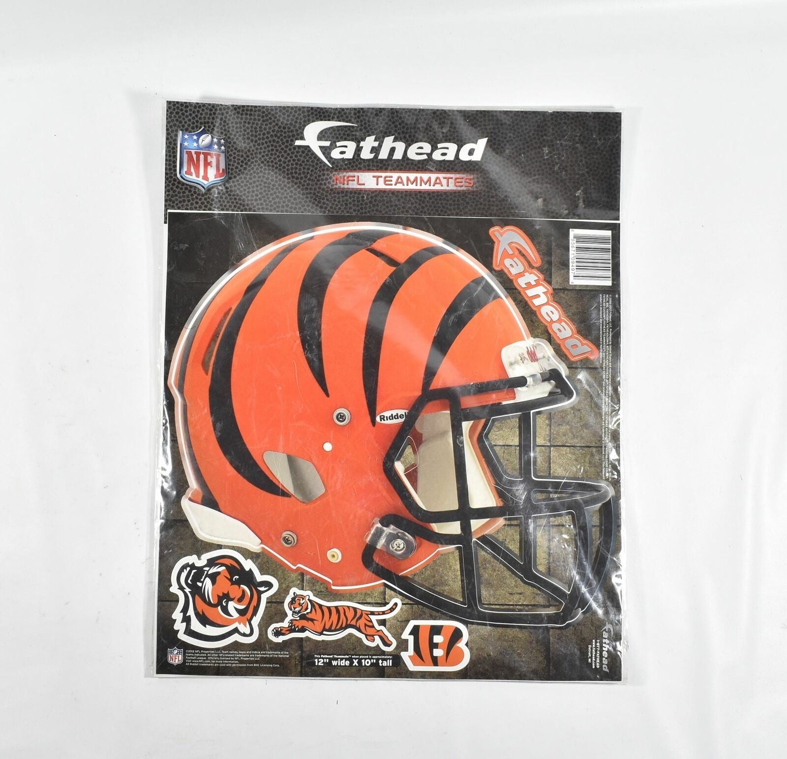 Fat Head NFL bengals Football Wall Sticker 12 Wide x 10 inch NEW