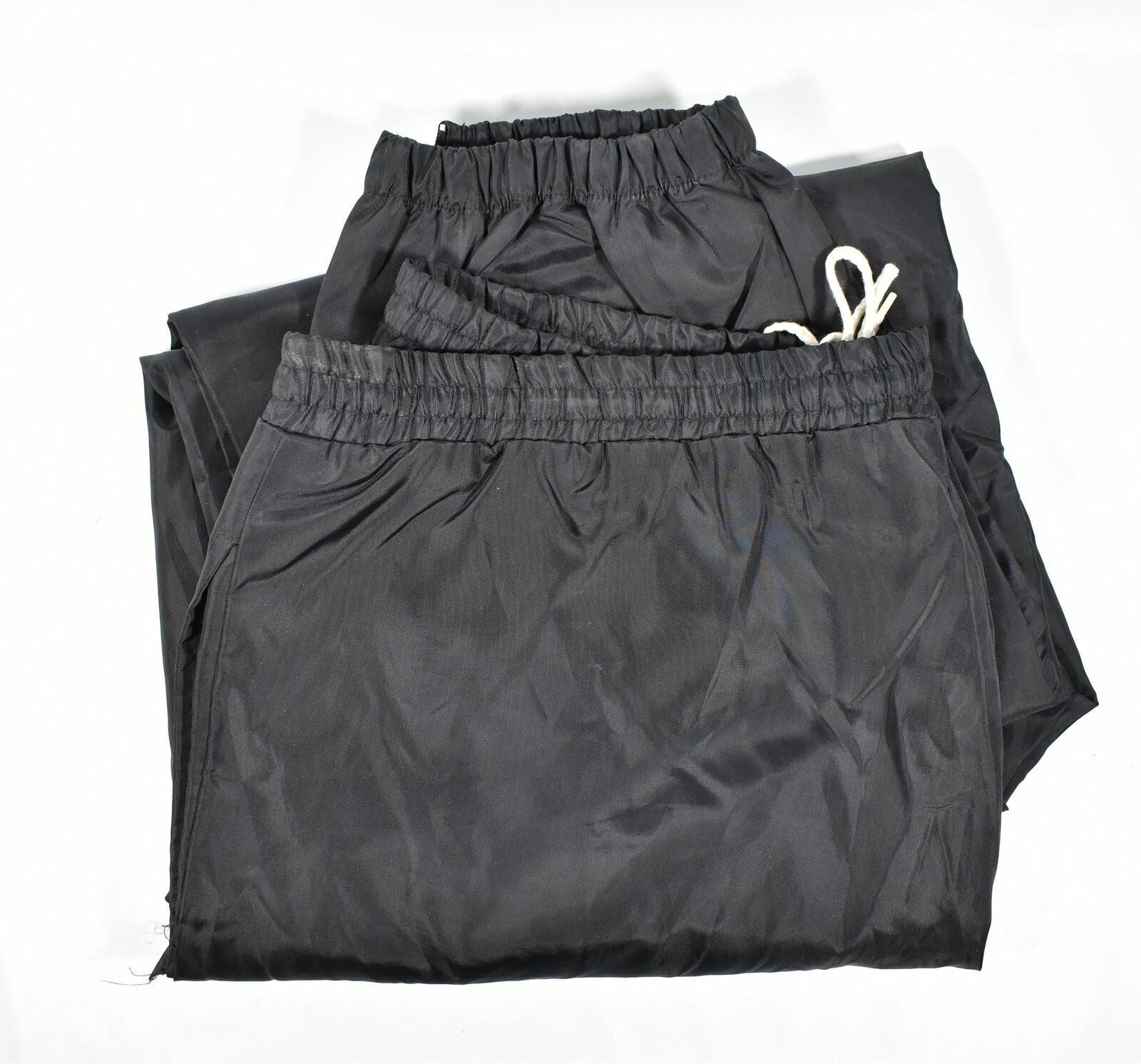 Nylon Outer Shell Black Pants Size XL 100 Percent Nylon Used