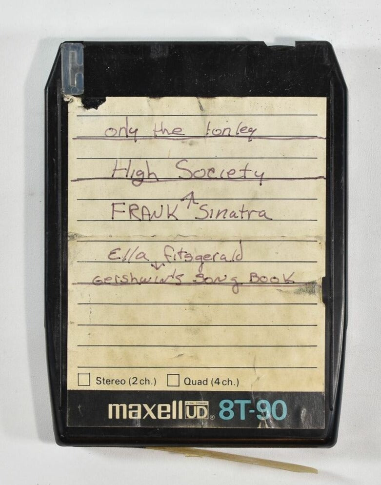 8 Track Tape recording used MIX Only the Lonely High Society Ella Fitzgerald
