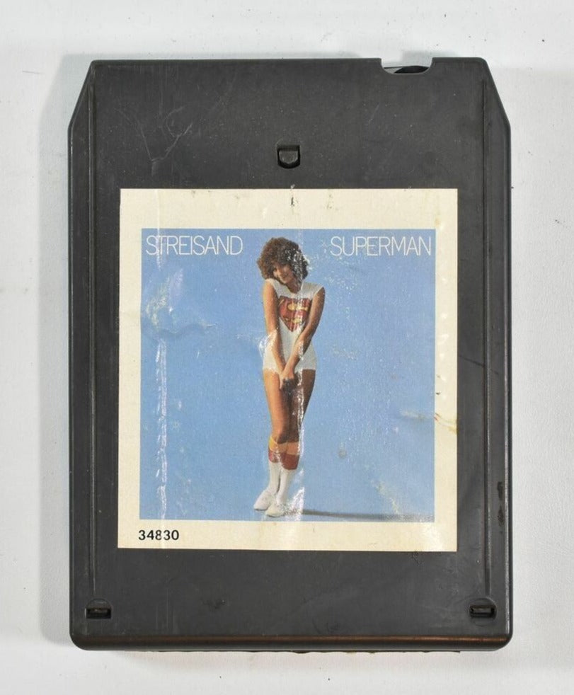 Barbra Streisand Superman 8 track tape used