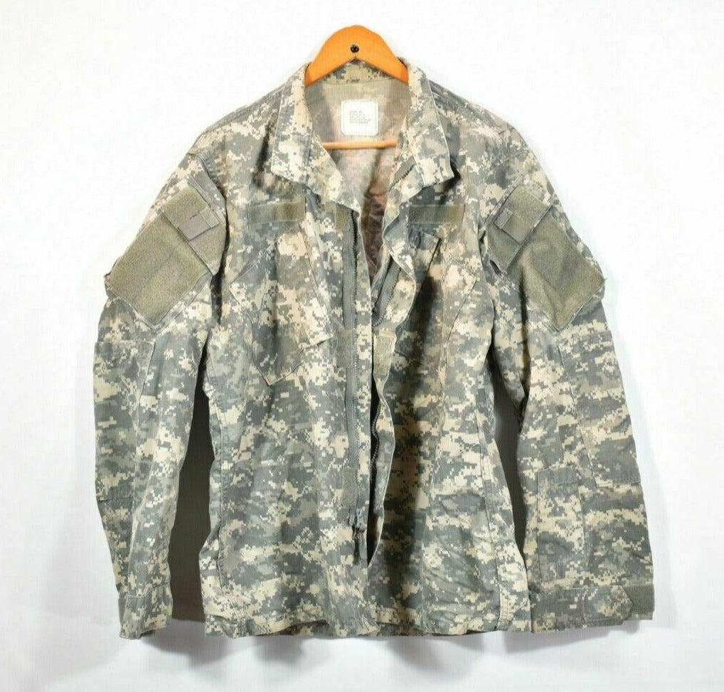 ACU Top Blouse Shirt Army Combat Uniform Digital Camo USGI Surplus MEDIUM LONG M