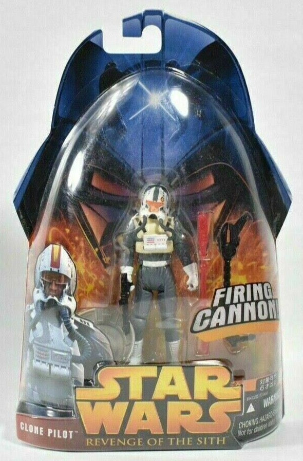 Clone Pilot Revenge of the Sith Star Wars Action Figure Japan Variant Release