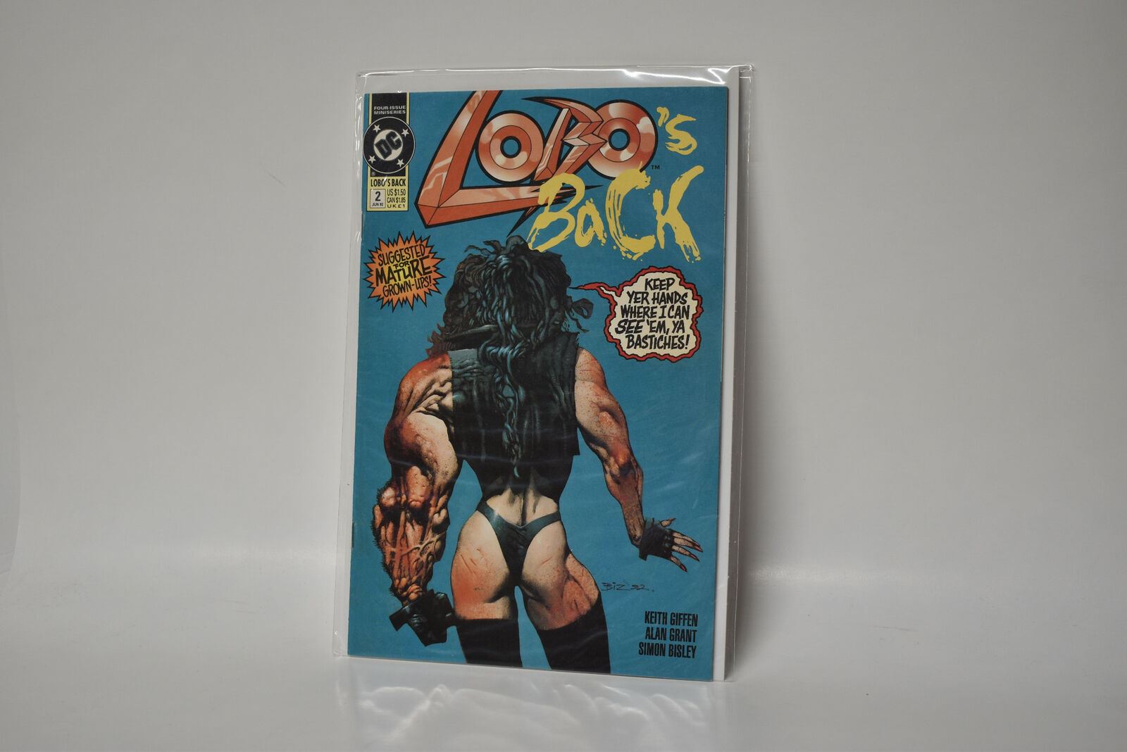 Lobos back Dc Comics Comic Book 2