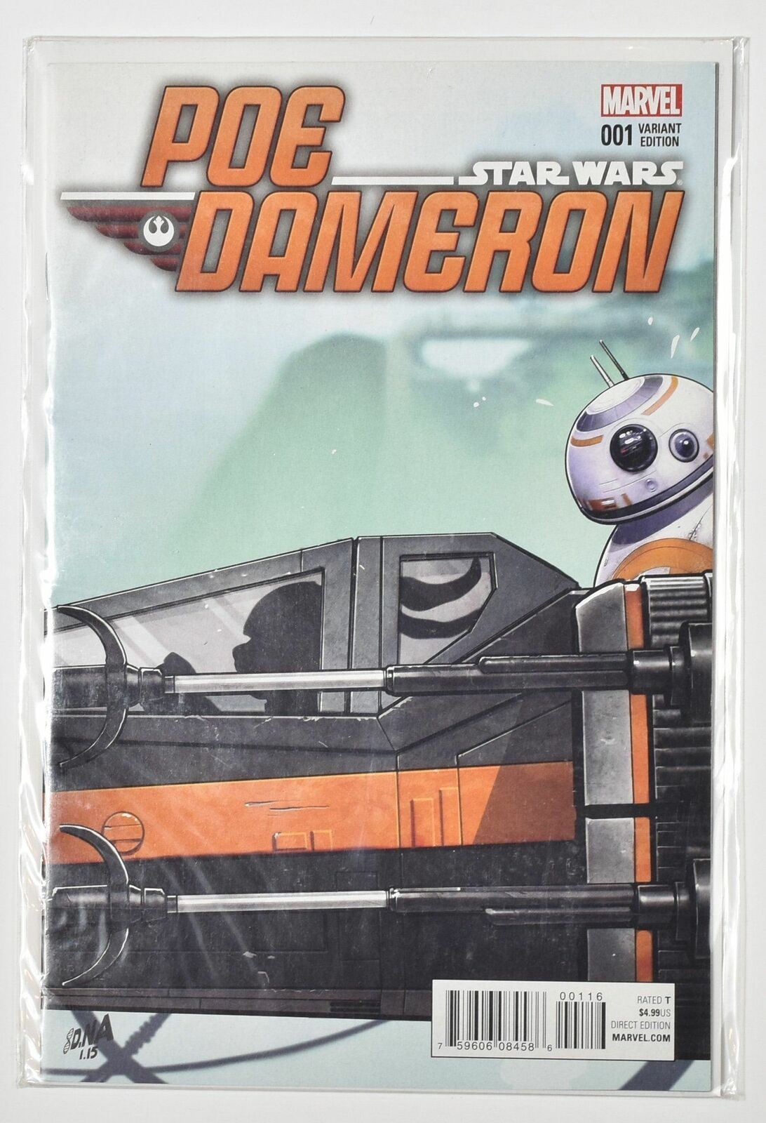 Star Wars Comic Book Poe Dameron 1 David Nakayama Variant 2016 Marvel