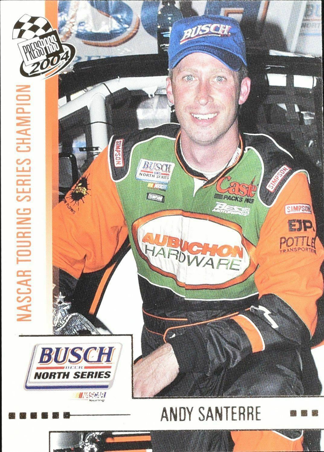 Andy Santerre No. 61 Press Pass 2003 Nascar Racing Card