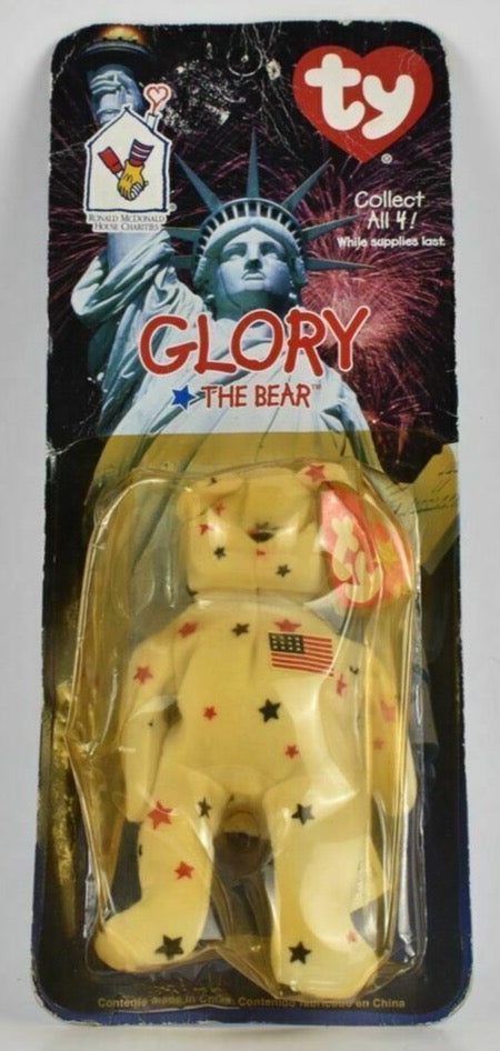 Beanie Babies Liberty McDonald's Teddy bear plush