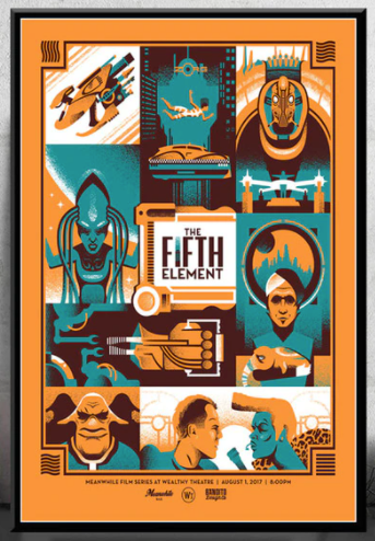 Movie film poster print 16 x 14in -10