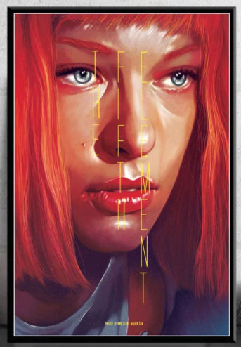 Movie film poster print 16 x 14in -1