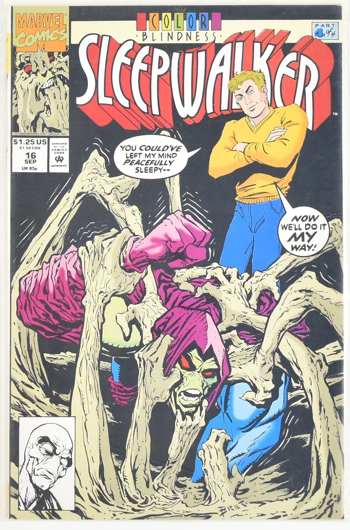 Sleep Walker 16 Sept Part 4 of 4 Marvel Comics Comic Book