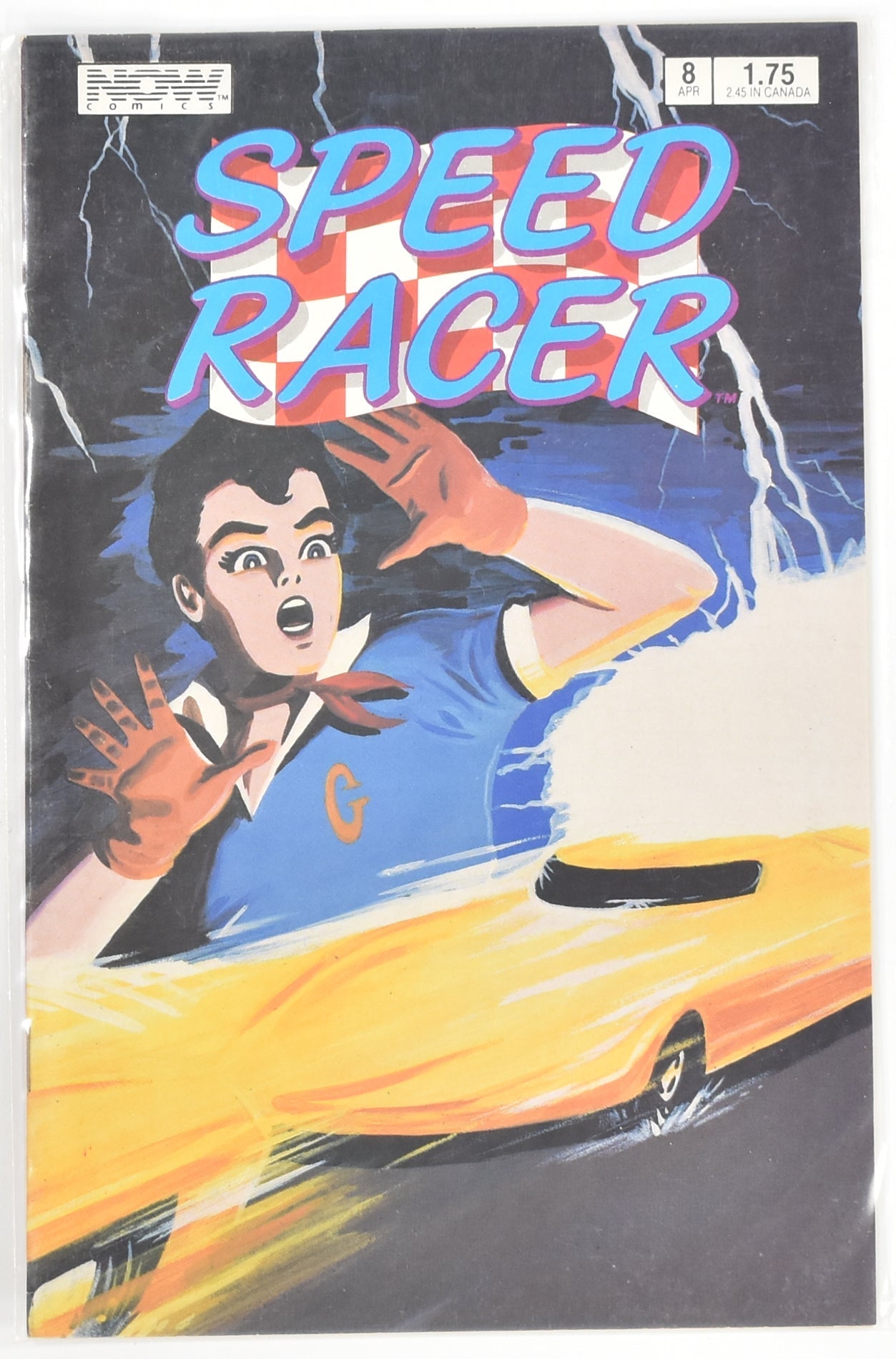 Speed Racer Comic Book 8 Apr NOW Comics