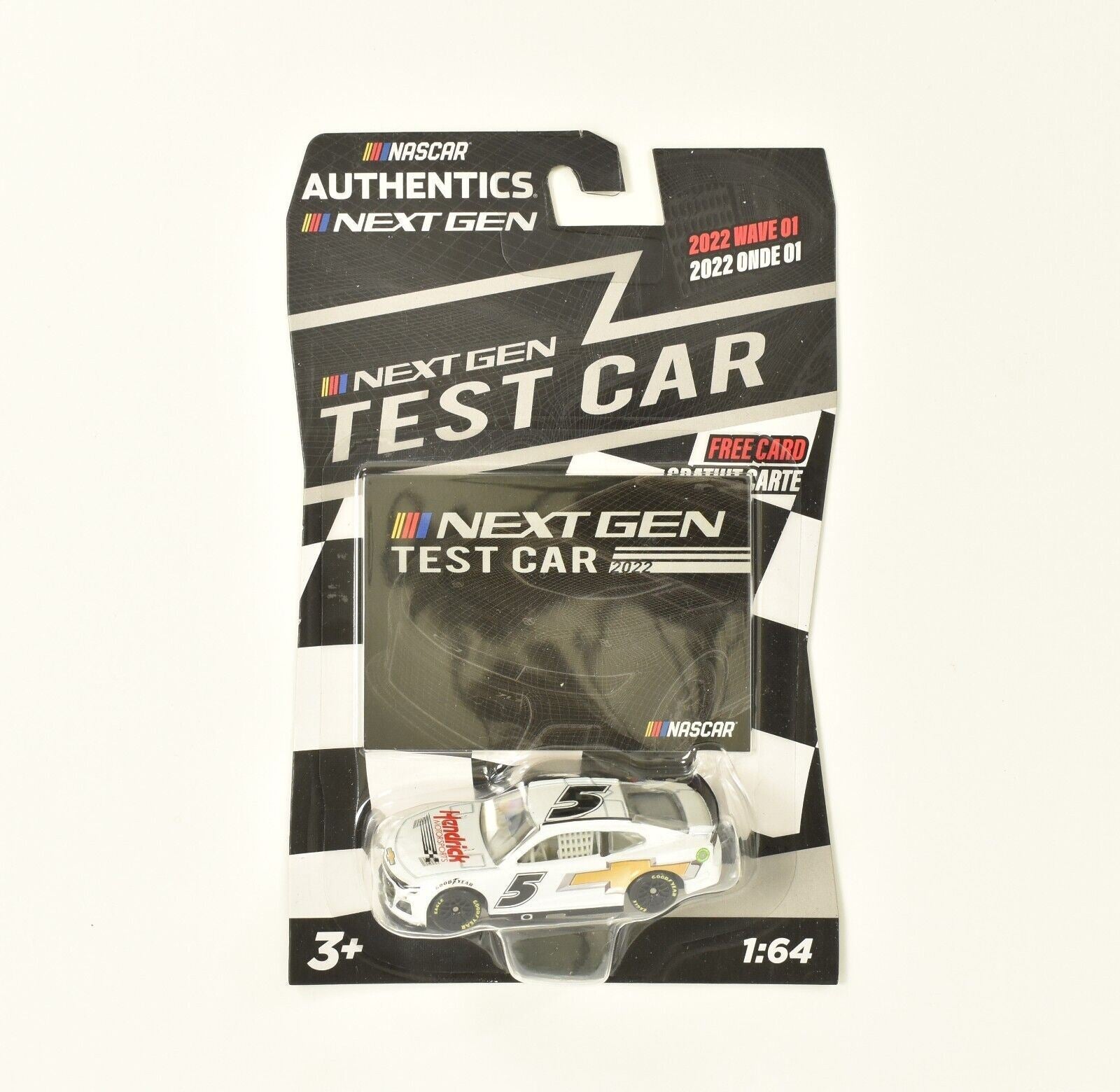 Nascar Authentics 1/64 Diecast Next Gen Test Car Wave 1 2022 Kyle Larson Chevy