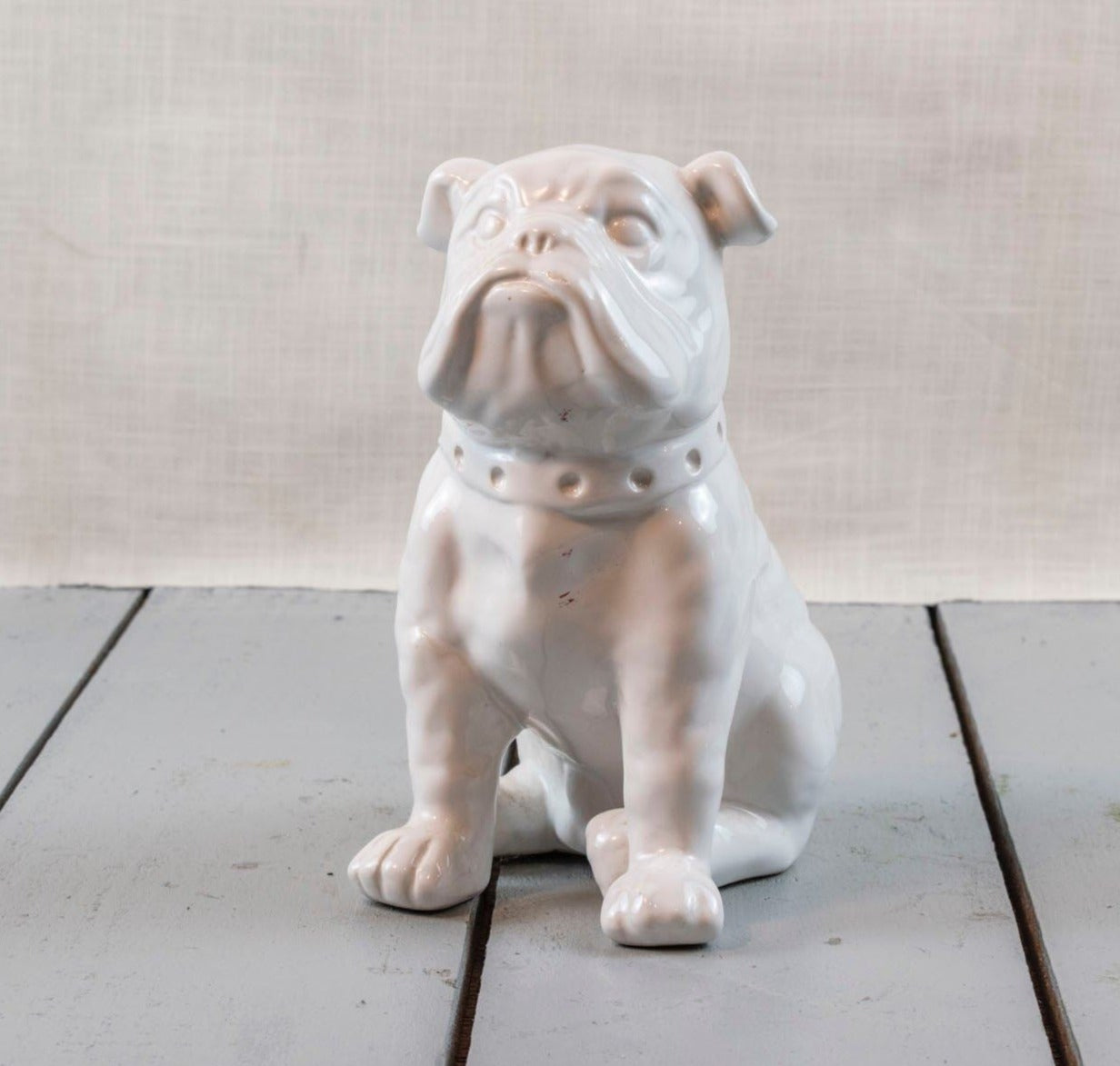 English Bull Dog Ceramic Collectible Piece USED