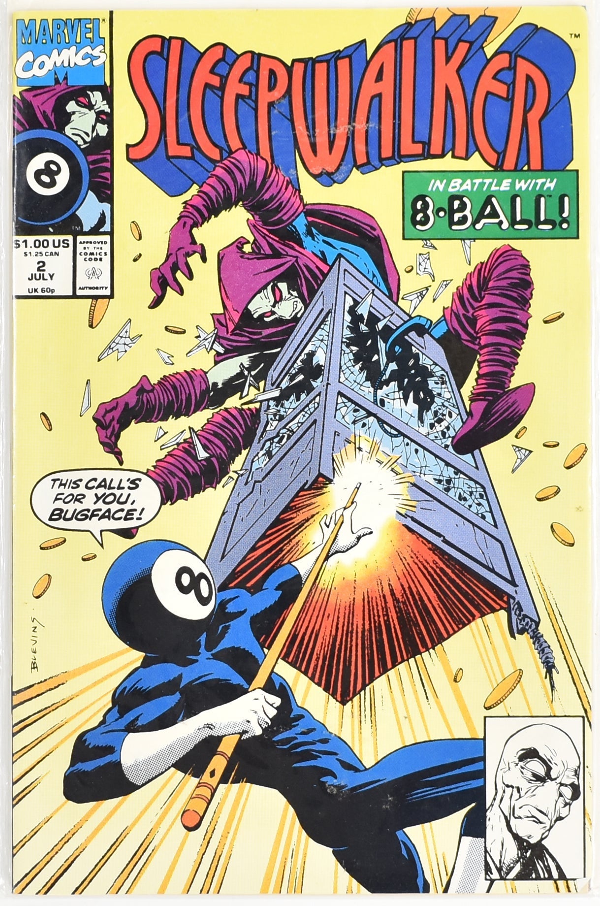 Sleep Walker 2 July Marvel Comics 8 Ball Comic Book