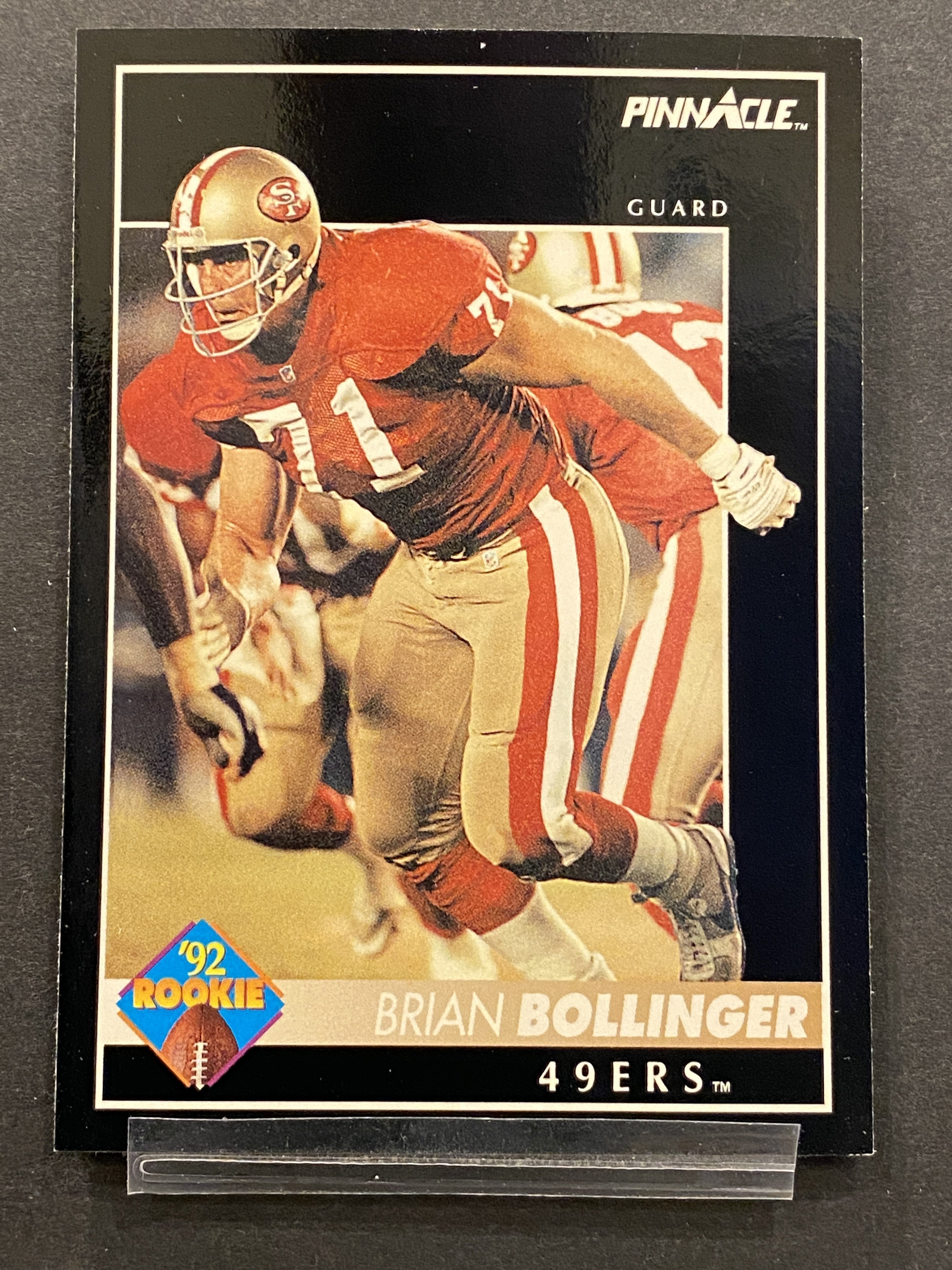 Brian Bollinger Pinnacle Football Card San Francisco 49ers
