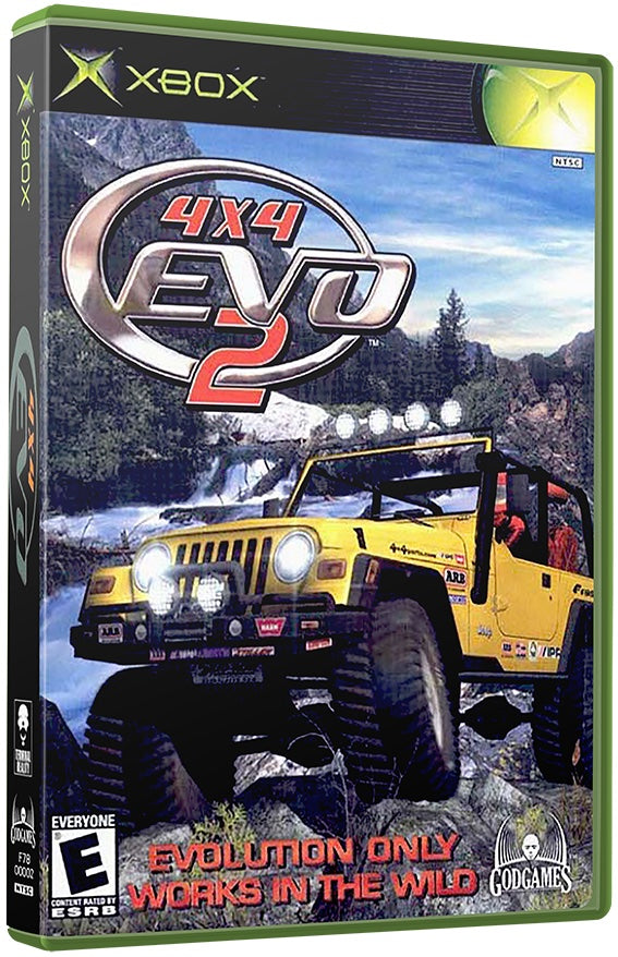4x4 EVO 2 Used Microsoft XBOX Original Video Game