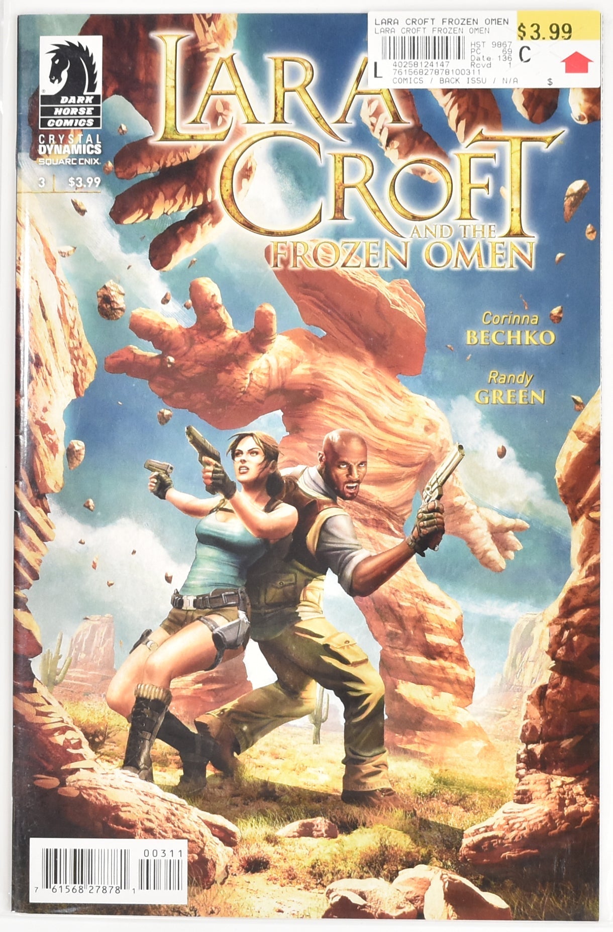 Lara Croft and the Frozen Omen Dark Horse Comics 3