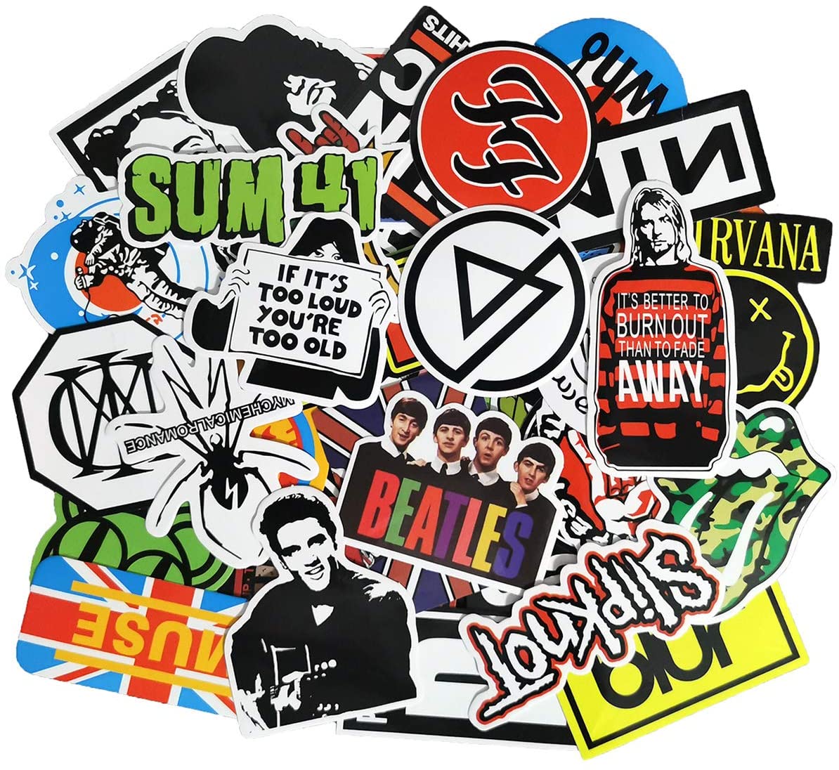 Sticker Lot Guitar 001