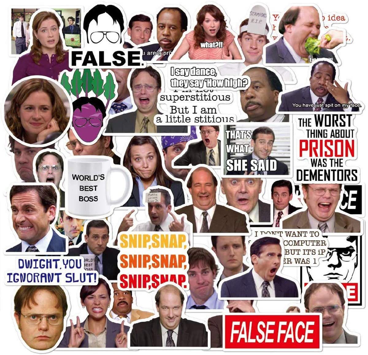 Sticker Lot The Office 002