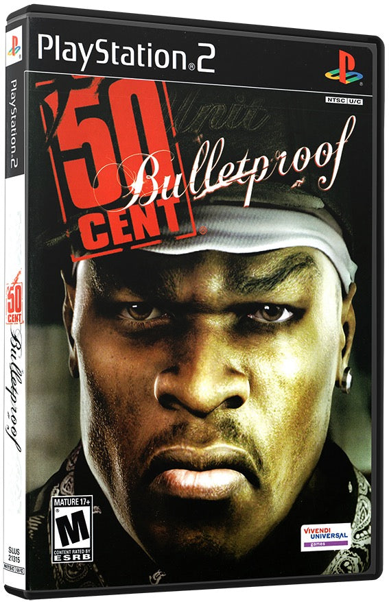50 Cent - Bulletproof PS2 Sony Playstation 2 Used Video Game PS2