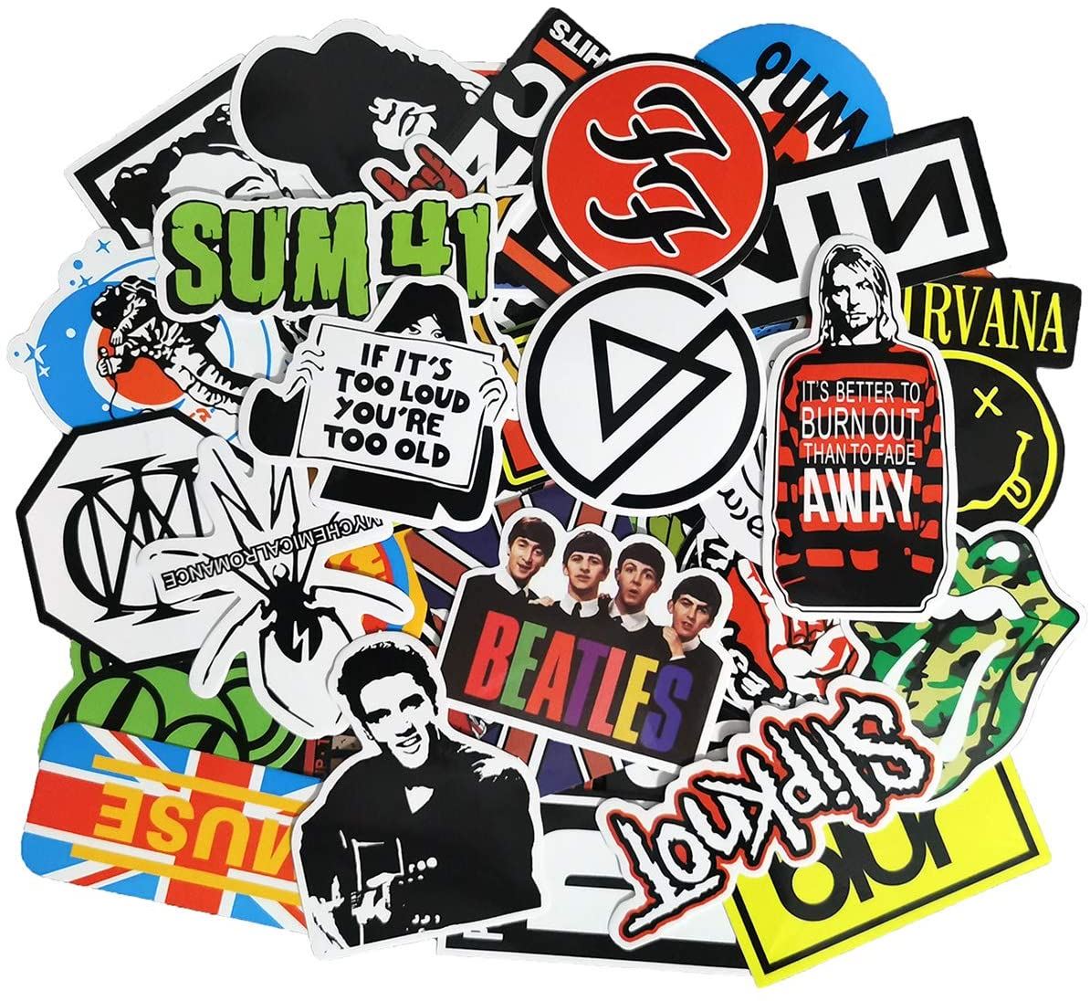 Sticker Lot Guitar 001