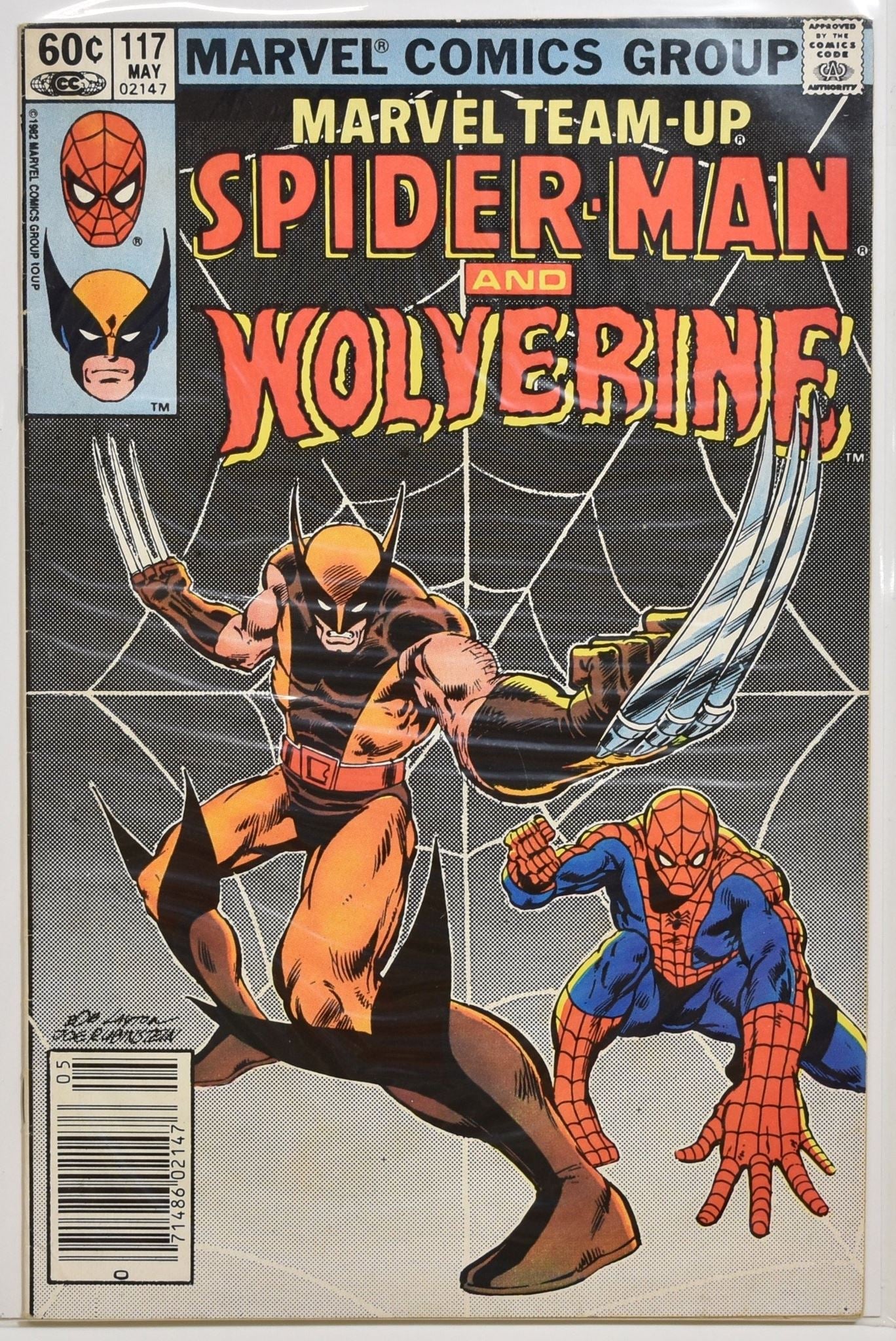 Spider Man and Wolverine 117 Marvel Team Up Comic Book