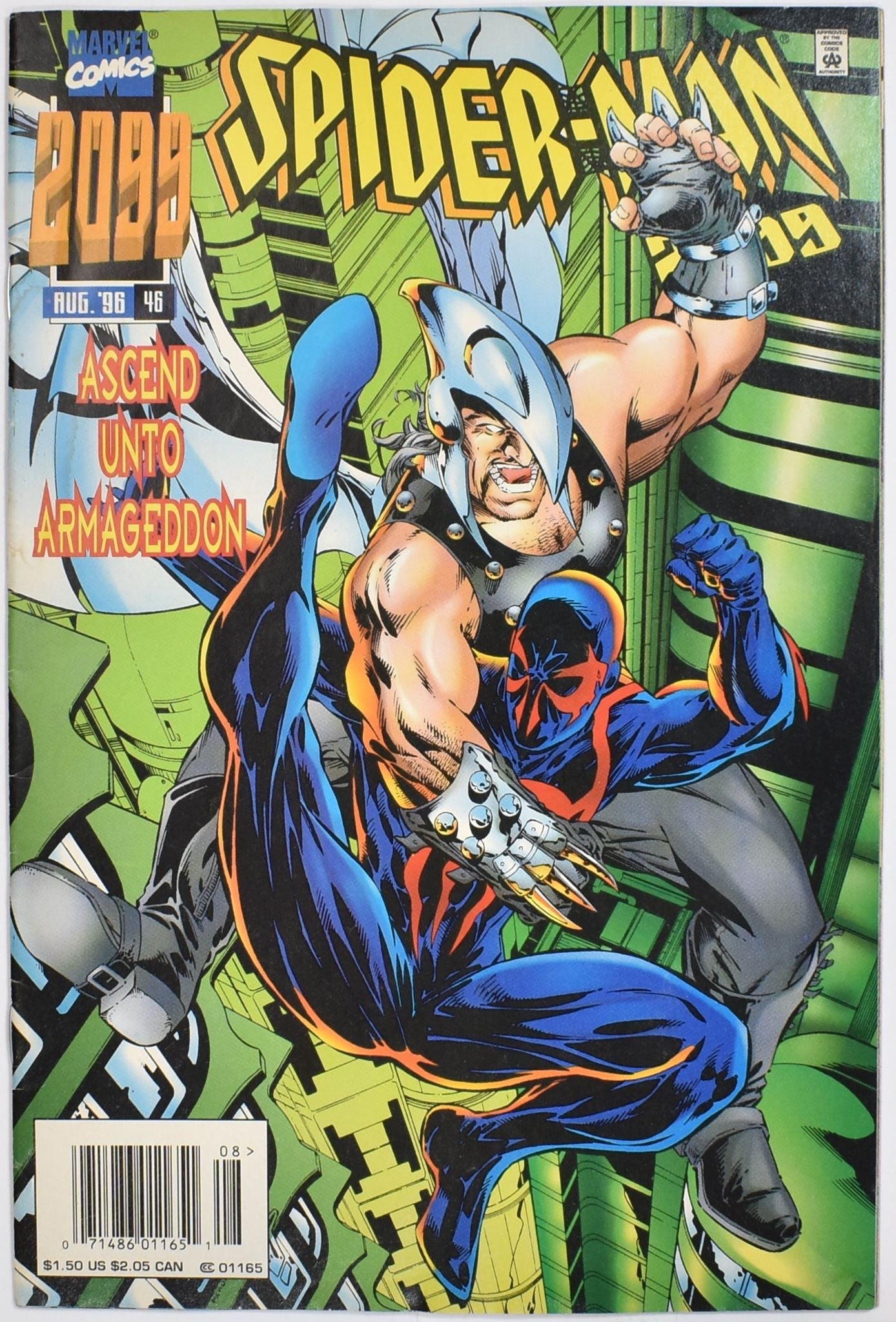Spider Man 2099 Comic Aug 96 Comic Book