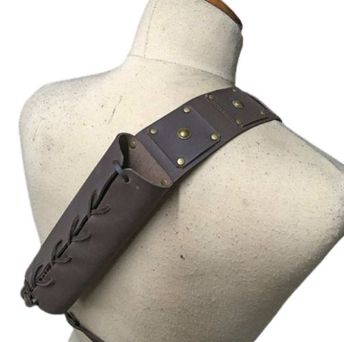 Brown Leather Sword Back
