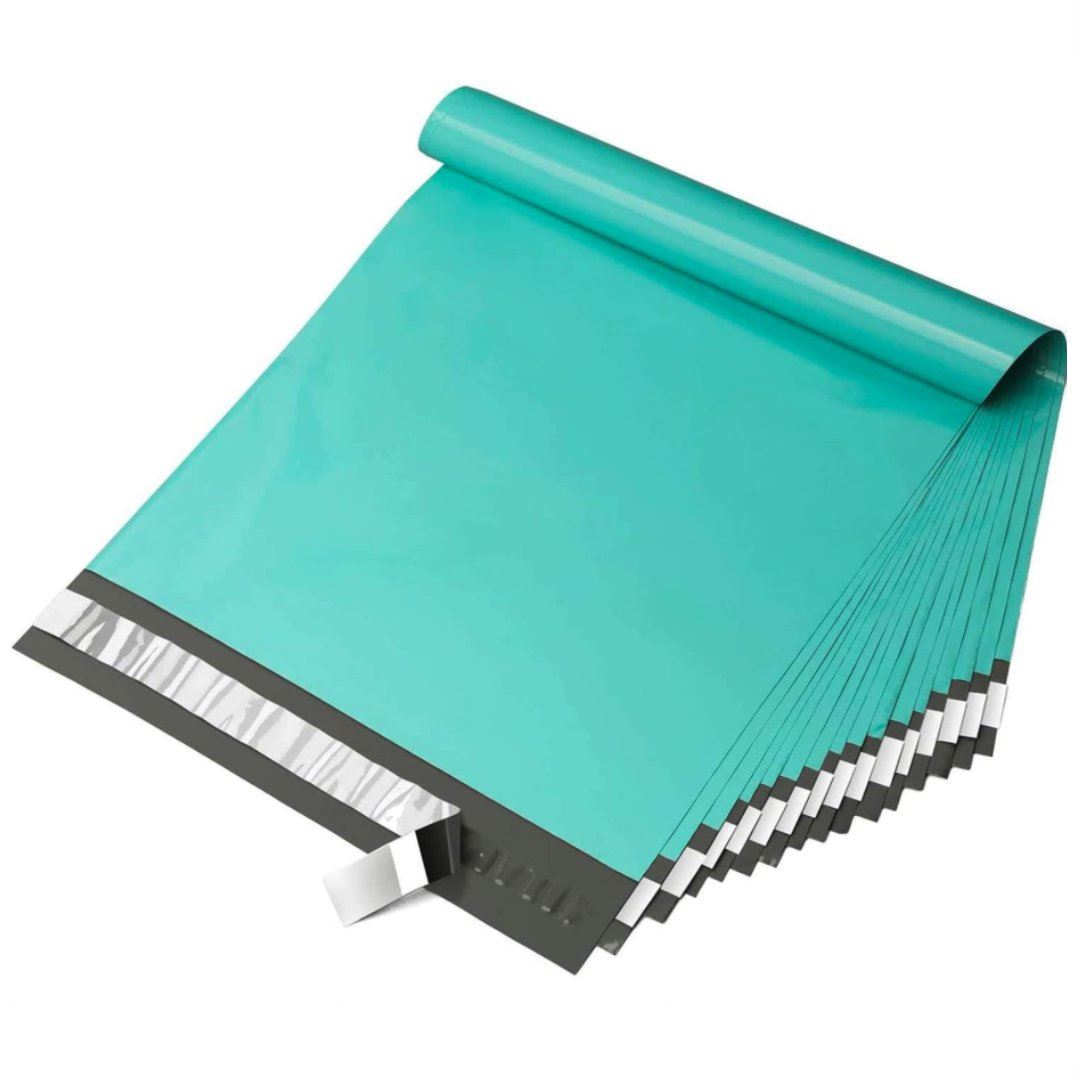 Teal 6 X 9 Poly Mailers 200pc