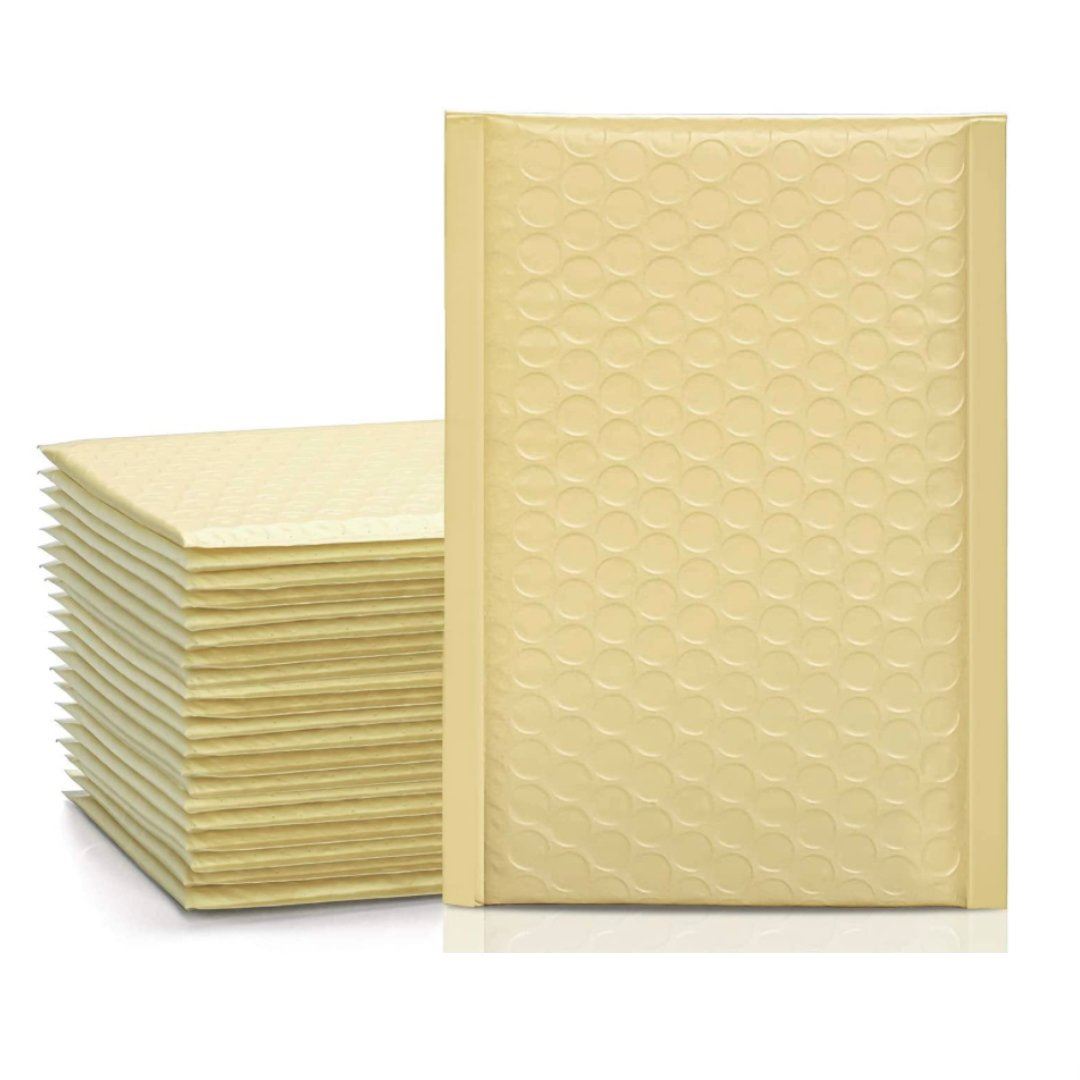 4 x 8  Yellow Bubble Mailers - 50pc