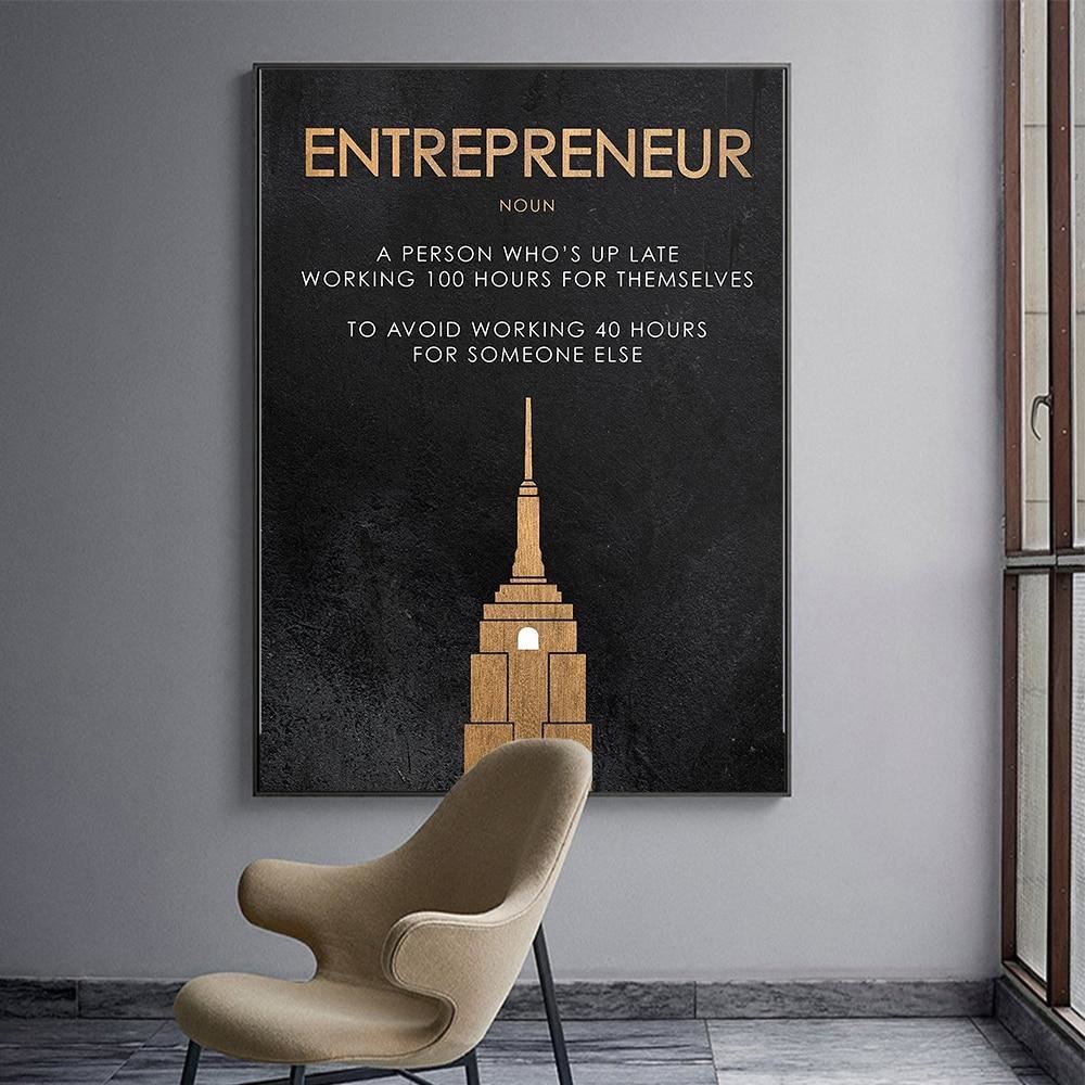 Entrepreneur Motivational Quote NO FRAME