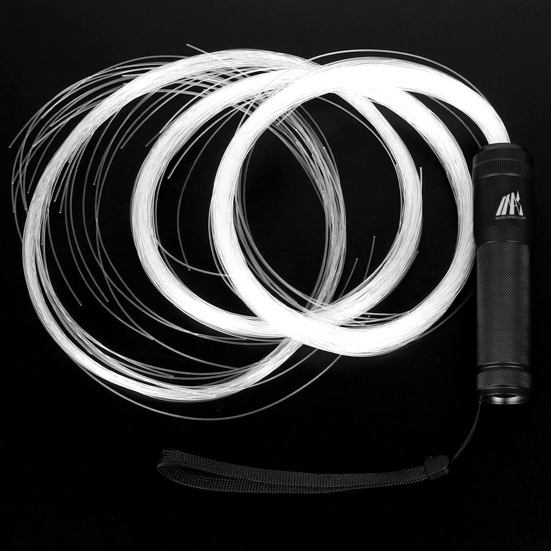 pmma led Fiber Optic cable Whip Led Glow Gloves Multicolor Dance Whip Light Up R