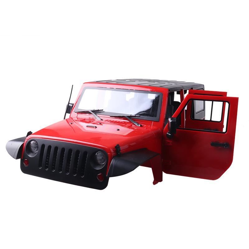 1:10 313mm Wheelbase JEEP Wrangler Hard Plastic Body Shell KIT For 1/10 RC Crawl