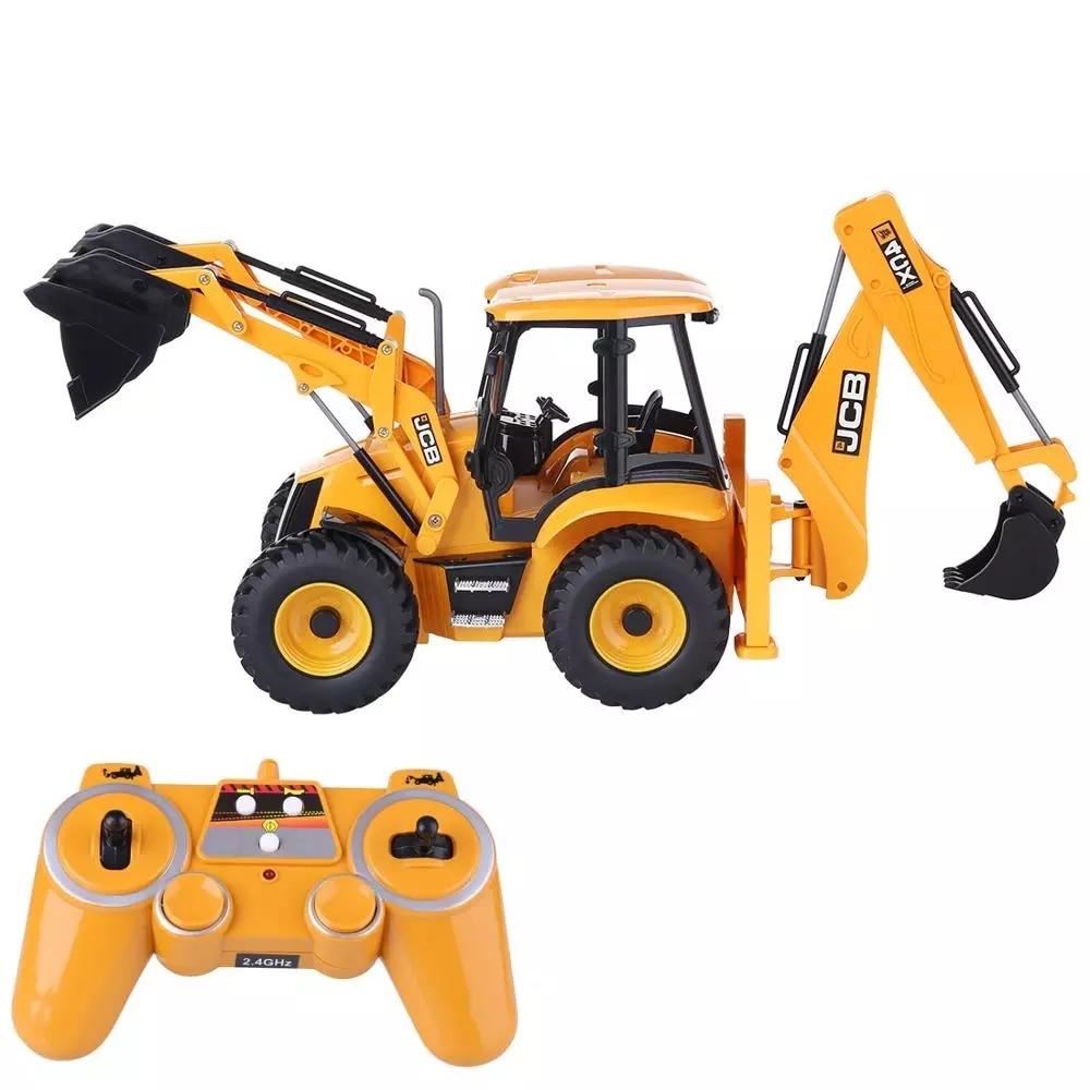 1:20 2.4G Remote Control Car Backhoe Loader Two-Way Forklift Truck Engineering V