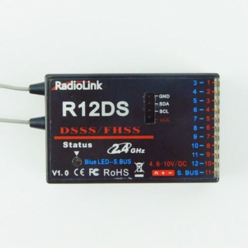 Radiolink R12DSM R12DS R9DS R8FM R6DSM R6DS R6FG Rc Receiver 2.4G Signal for RC