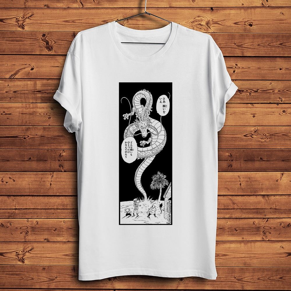 Dragon dbz Shenron funny anime t-shirt homme japan manga unisex streetwear tee n