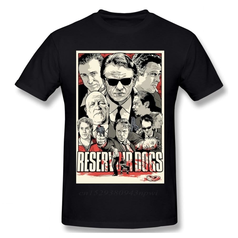 Fashion Street Guys Tops & Tees Swag 100% Cotton Camiseta Shirt Movie Reservoir