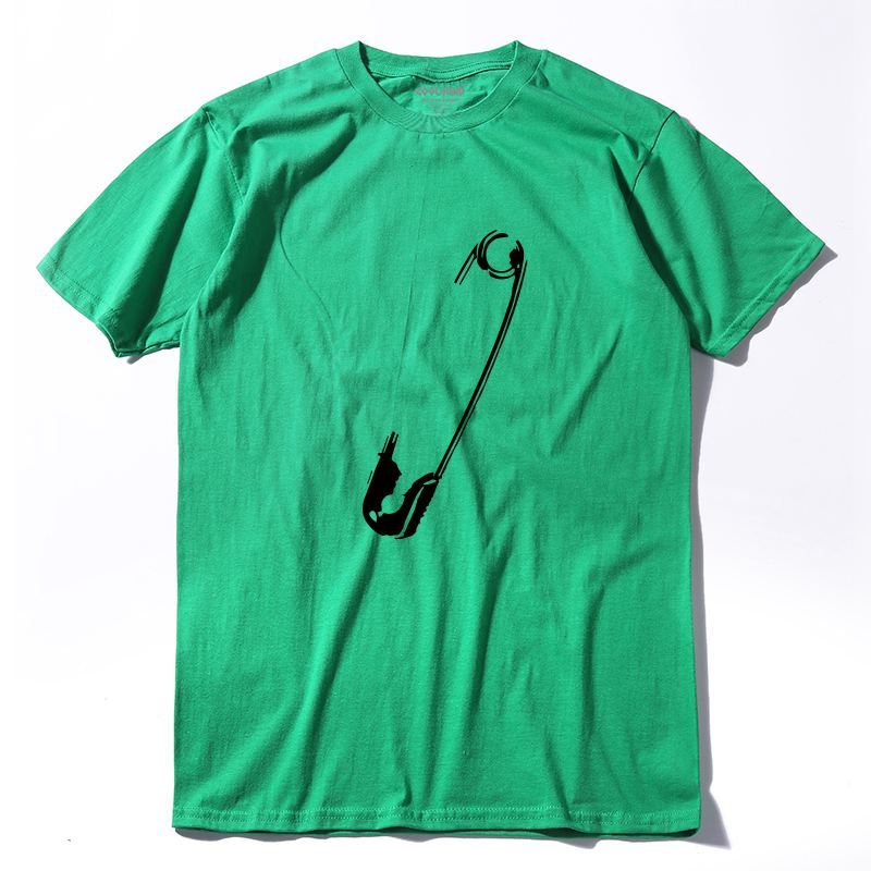 COOLMIND QI0255A 100% cotton short sleeve cool men T shirt casual funny men t sh