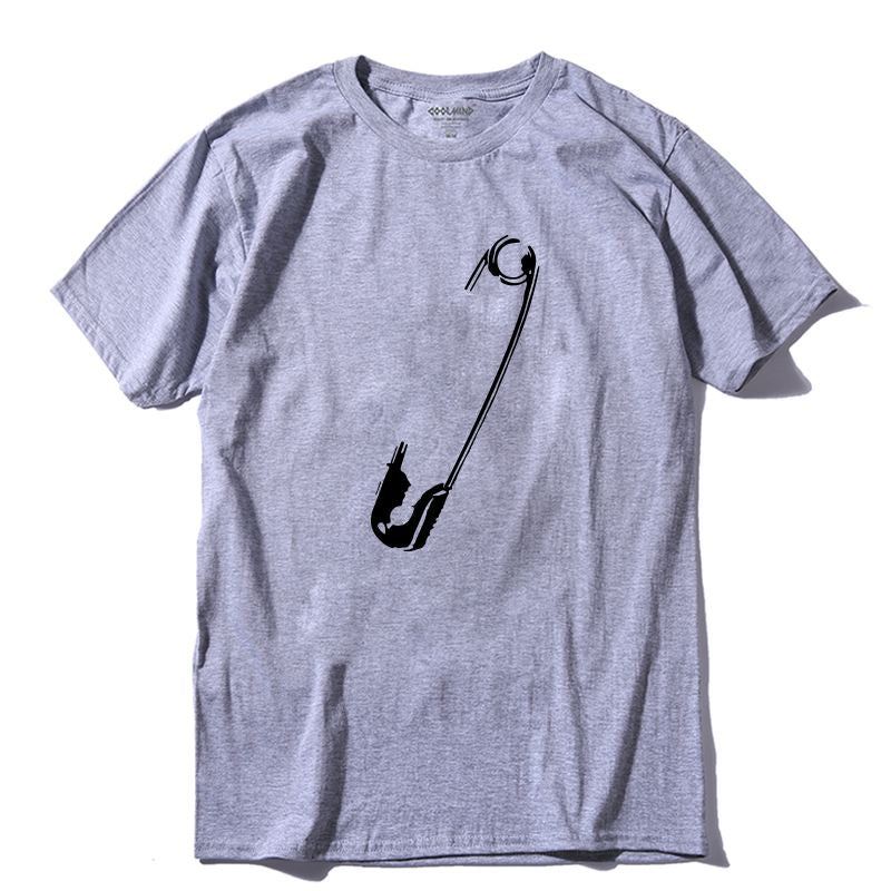 COOLMIND QI0255A 100% cotton short sleeve cool men T shirt casual funny men t sh