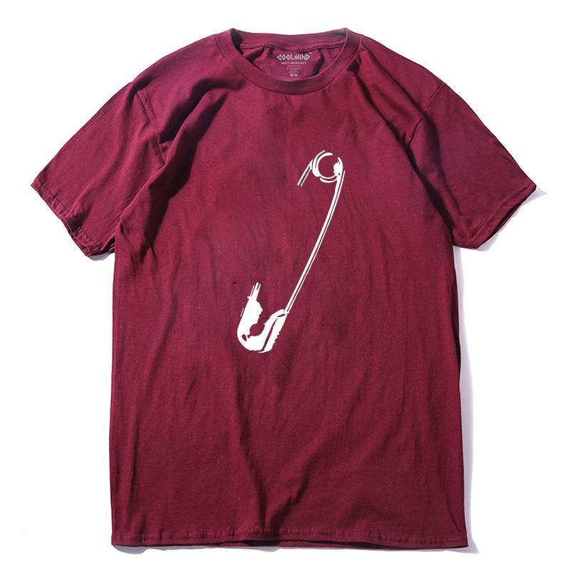 COOLMIND QI0255A 100% cotton short sleeve cool men T shirt casual funny men t sh