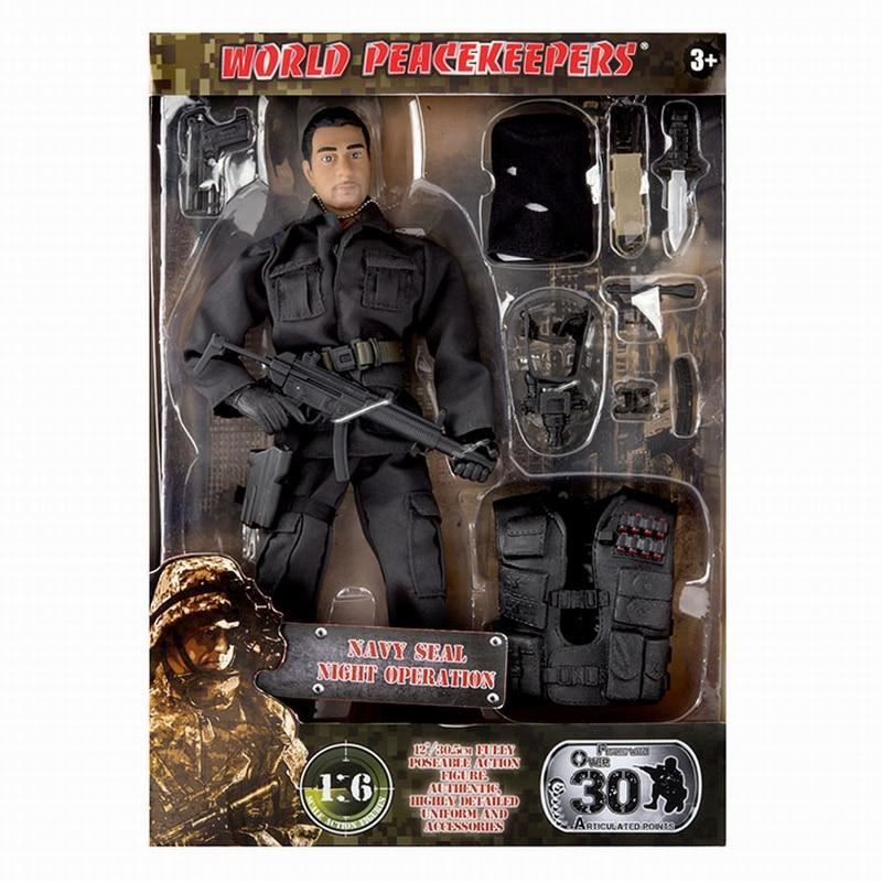 1/6 World Peacekeepers Action Figure With Accessories Combat Engineer Navy Seals
