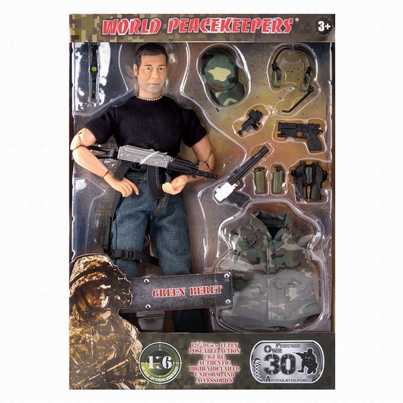World Peacekeepers Action Figure With Accessories Combat Engineer Navy Seals 1/6